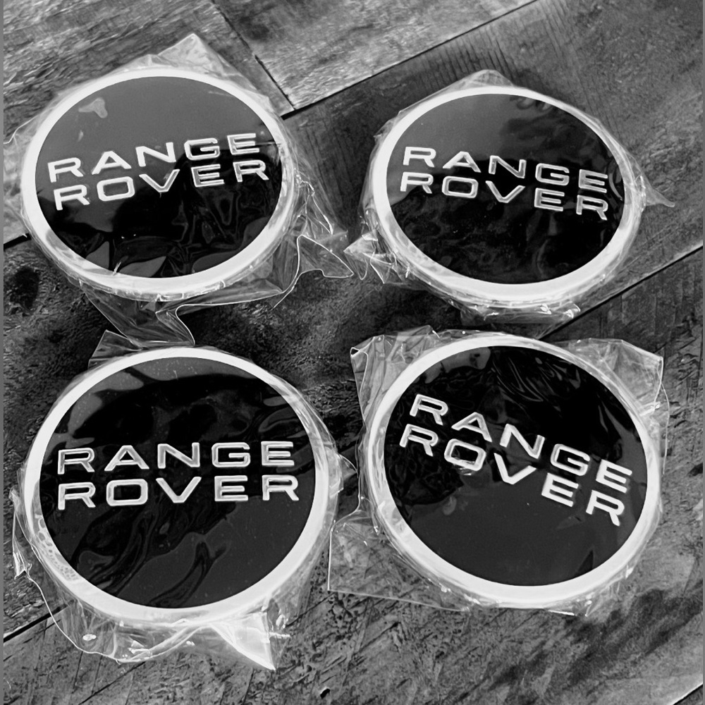 Brand new- 4 Pcs Car Hub Centre Caps for Land Rover Range Rover 60mm